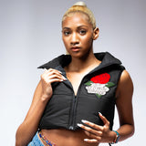 Women's Crop Sleeveless Jacket