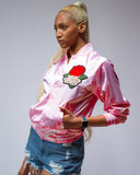 Metallic Varsity Jacket