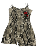 Ladies Snakeskin Onsie
