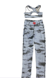 Dye Colored 2pc pant workout