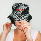 Black Bandana “Parlay” Bucket Hat (Limited Edition)