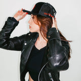 Crushed Velvet Trucker Cap