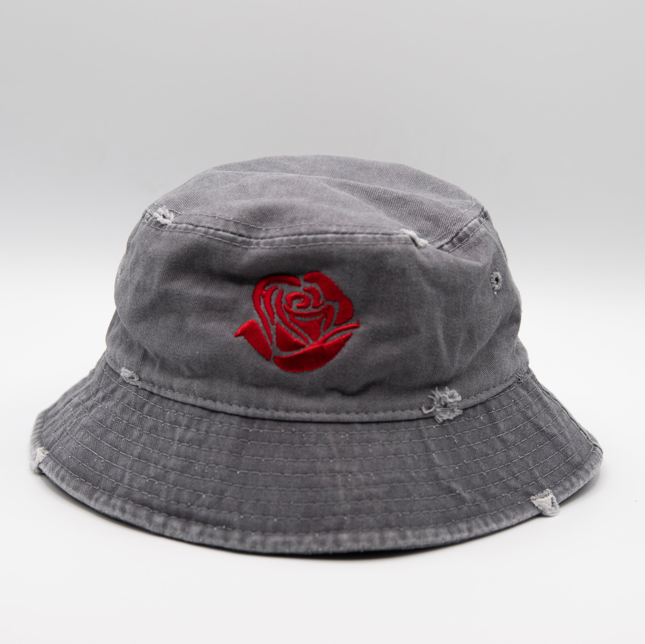 Distressed Denim “Parlay” Bucket Hat (Limited Edition)