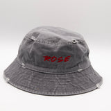 Distressed Denim “Parlay” Bucket Hat (Limited Edition)