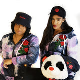 Women's Purple Hooded Sweatsuit