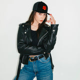 Crushed Velvet Trucker Cap